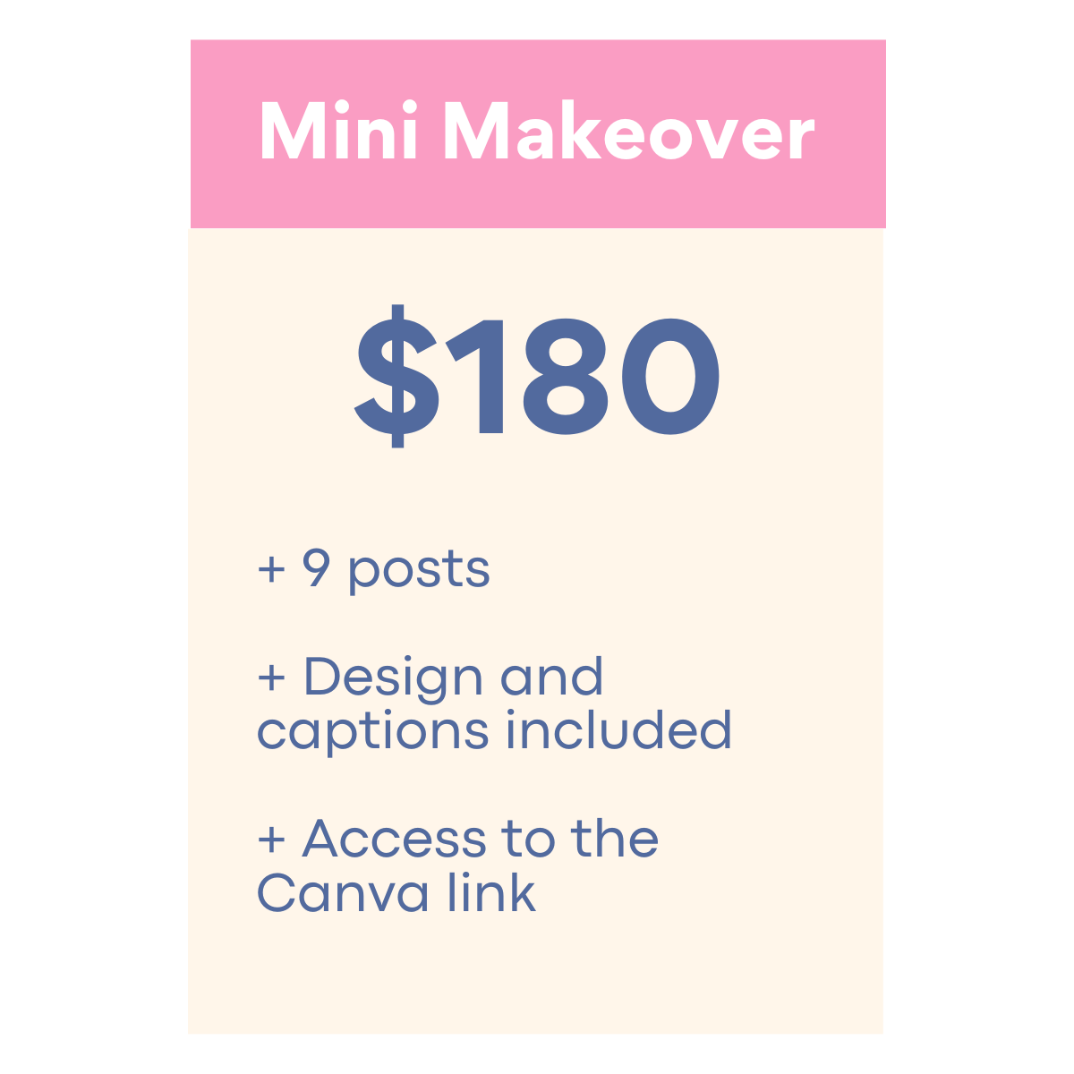 Mini Makeover